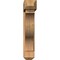 Ekena Millwork Funston Craftsman Smooth Bracket w/ Offset Brace, Western Red Cedar, 7 1/2"W x 34"D x 38"H BKT0806X34X38FST04SWR - alternate 4